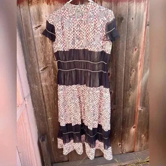 KOLOR Japan
Tiered Colorblock Dress - Picture 3 of 8